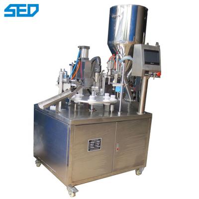 China Ultrasonic Plastic Hose Filling Sealing Packing Machine 0.6Mpa Automatic Packing Machine Air Pressure Self-Control for sale