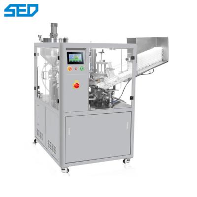 China Hand Cream Soft Tube Filling Sealing Machine For 5-50mm Automatic Packing Machine Sealing Dia Adjustable Tube Length for sale
