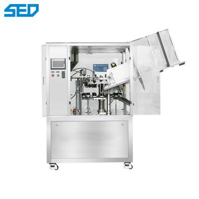 China SED-60RG-A Composite Hose Tube Filling And Sealing Machine For 10-50mm Automatic Packing Machine Tube Diameter for sale