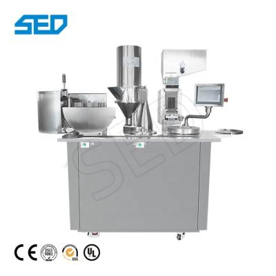 China La pequeña Moringa máquina semi automática de la cápsula del polvo 4kW de SED-BJ-III 00# carga 350 kilogramos en venta