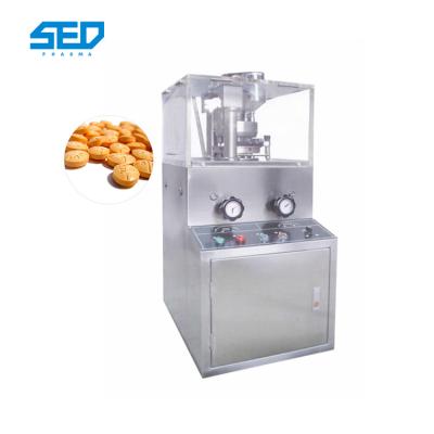 China 10rpm Honey 28mm 60KN Candy Tablet Press Machine for sale