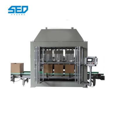 China Food Biscuits Automatic Cartoning Machine Hot Melt Sealing Box Customisable for sale