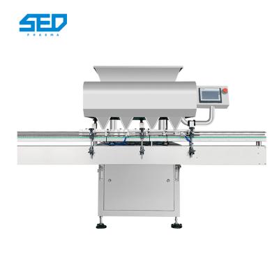 China SED-32S Stainless Steel 2-9999 Pcs /Min Electronic Soft Gelatin Capsule Counting Machine With Siemens Touch Screen for sale