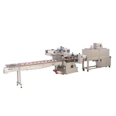 China Stainless Steel Pillow Type 400mm Horizontal Flow Pack Machine for sale