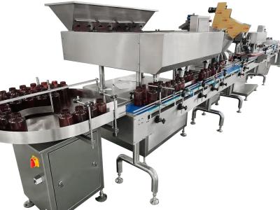 China Fully Automatic Pharma Machinery Capsule Counting Machine With 32 Passageway for sale