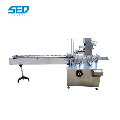 China Tooth Paste Soap Horizontal Automatic Cartoning Machine Custom Of Stainless Steel for sale