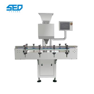China SED-8S Stainless Steel Industrial Automatic Pill Counter Machine With 15 Bottles Per Minute Capacity for sale