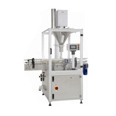 China 10-15ml Bottle Size Automatic Spices Powder Filling Machine With SED-2FGX for sale