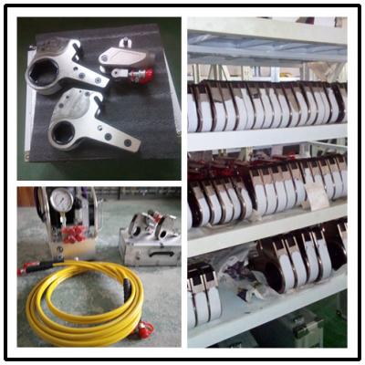 China Low Profile Hydraulic Torque Wrench Set For Installation And Disassembly Bolts for sale