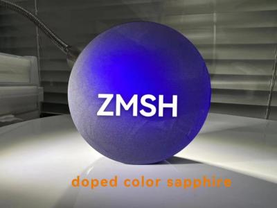 Cina Monocristallo blu sintetico di Sapphire Crystal Ruby Al 2O3 in vendita