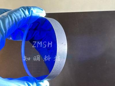 Китай Выросли лабораторией, который сырье голубого сапфирового стекла каменное полностью лаборатория цвета грубая создало голубой сапфир продается