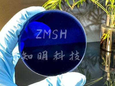 China Rough Lab Created Blue Sapphire Synthetic Gem Crystal Heat Resistant Raw Gemstone for sale