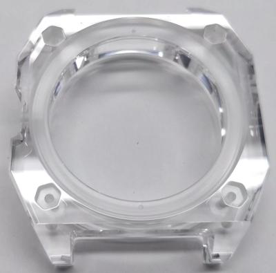 China Clear Transparent Sapphire Single Crystal Watchcase Kits For Customized Movement for sale