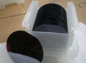 China Black 8 Inch IC Silicon Wafer Silicon Ingots Polysilicon For Semiconductor Process for sale