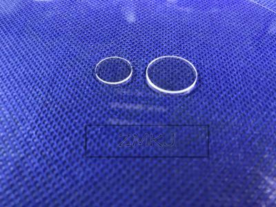 Chine Saphir transparent sans couleur Windows optique, lentille en verre de saphir pour le téléphone à vendre