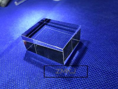 China Hexahedron Sapphire Parts Optical Light Guide Block Lens For Laser Cosmetic Instrument for sale