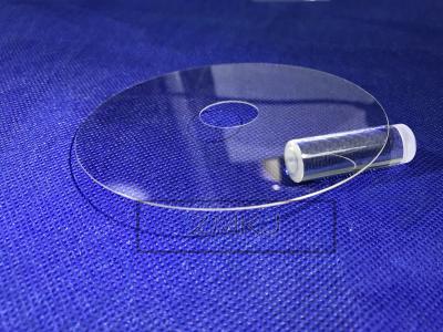China Ventana de cristal del zafiro militar, de grueso del vidrio de la ventana 0,5 - 50 milímetro óptico en venta