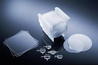 China GE Fused Quartz Plate , Optical Glass Plate 2 Inch And Diameter 100 Mm for sale