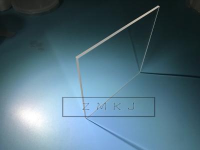 China 120 X 120mm Fused Quartz Plate Customized Square Shape For Electronic Light for sale