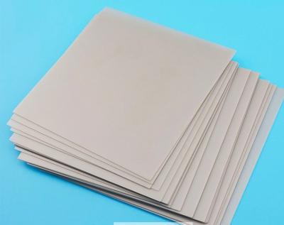 China 6 Inch 1.0mm Ceramic Substrate , Alumina Ceramic Plate For Semiconductor Processing for sale