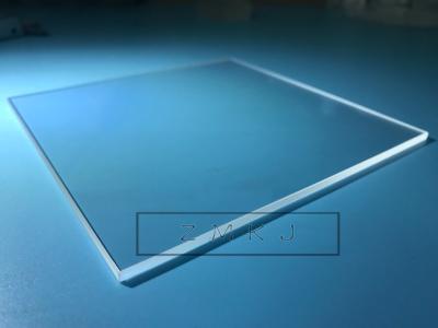 China zafiro cuadrado Windows óptico, grueso de 116x116m m del cristal 8m m del zafiro en venta
