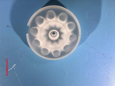 Chine Résistance à la corrosion de valve liquide de verre cristal de saphir de filet de vis à vendre