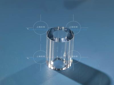 Chine Pression simple Sapphire Glass Tube résistante de Crystal Al 2O3 à vendre