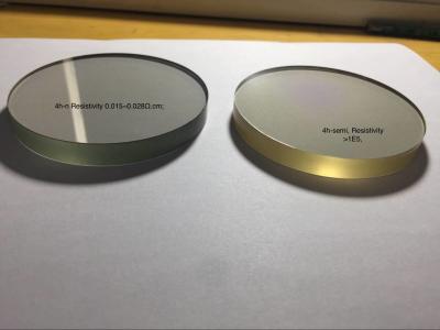 中国 硬度9.2のUndoped透明な炭化ケイ素sicの水晶光学レンズ 販売のため