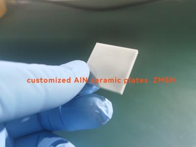 China el substrato de cerámica de 25x25x2mmt AlN platea con el tratamiento superficial traslapado en venta