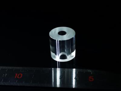 China Polished Sapphire Optical Windows Tube Hardness 9.0 Wear Resistance Glass for sale