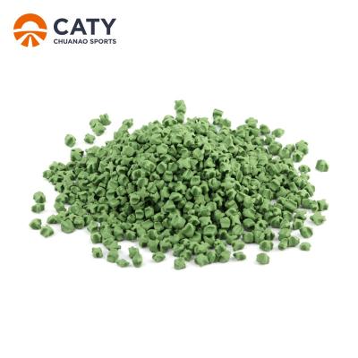 China 1-3mm ETPR Artificial Grass Infill Granules For Football Area High Elastic for sale