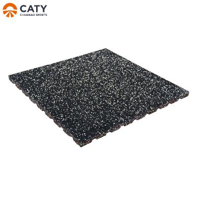 China Slip Resistant Sports Rubber Floor Mat Sound Absorbing For Gym for sale