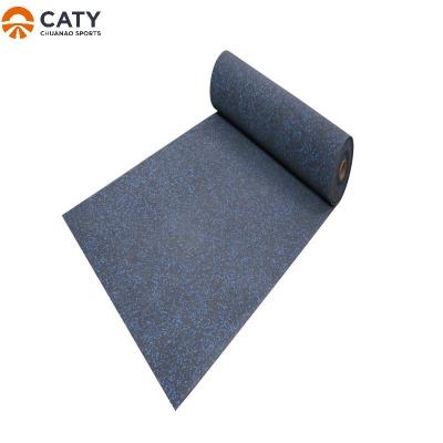 China ROHS Nontoxic Heavy Duty Gym Matts , Sound Absorbing Fitness Flooring Commercial for sale