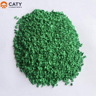 Китай Зелёный EPDM искусственная трава наполнитель 1-3 мм антикоррозионный прочный продается