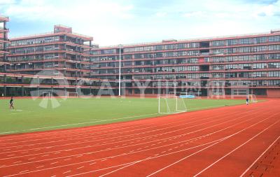 China Estadio pista de caucho sintético impermeable, pista de caucho de pista y campo duradera en venta