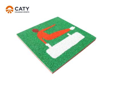 China EPDM prático piso de playground, 1,2 g / cm3 tapetes de borracha exterior para área de jogo à venda