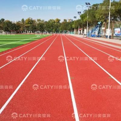 China Athletic Permeable Running Track For Sports Flooring/ Playground en venta