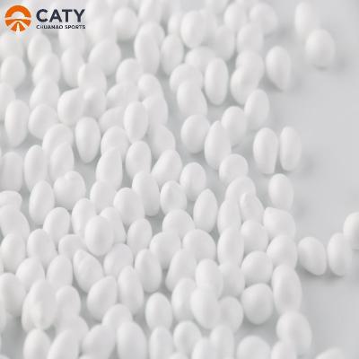 China Running Track Material ETPU Granules White Extremely High Elasticity for sale