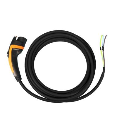 China Automotive J1772 Plug Tethered Cable Type 1 EV Charging Cable 5M for sale