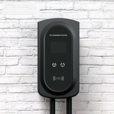 China 32Amp 22KW Wall Mounted EV Charger Wallbox EVSE 4KG UKCA ROHS ISO for sale