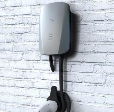 China Blue Booth WIFI APP Wall Mounted EV Charger EV Charging Points IP54 for sale