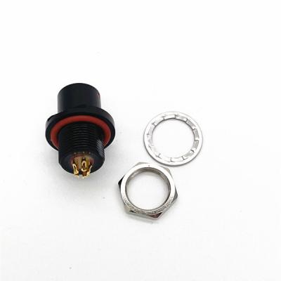 China Hermetic Fischer Cable Connector Female With Solder Termination Type for sale