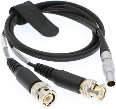 China IP50 1M BNC To 5 Pin Lemo Timecode Cable For Sound Devices XL LB2 for sale