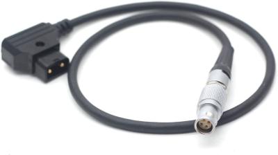 China 24 Inches Camera Power Cord D Tap To Lemos 1B 4 Pin Female Connector For Canon C300 Mark2 II C200 for sale