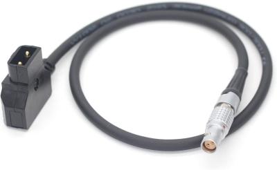 China 30cm Camera Power Cable D Tap To Lemo 2 Pin Female Connector For RED Komodo Cinema for sale