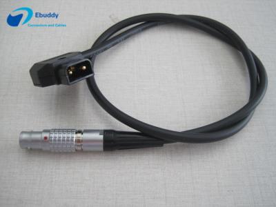 China Red Epic Power Cable Lemo FGJ 6pin To D-Tap / Powertap Male Cable for sale