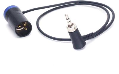 China NEUTRIK 3pin XLR Macho para 3.5 áudio com bloqueio para Sony D11 fone de ouvido retorno cabo de áudio à venda