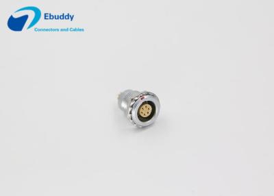 China Cable Welding Push Pull Circular Connectors EGG 0B 2pin With Female Socket for sale