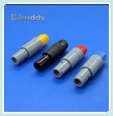 China Male Plug 5 Pin Plastic Circular Connectors PAG With Colorful Sleeve for sale