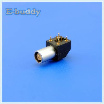 China Conector circular de vaivén del zócalo del PWB del Pin de Lemo EPG 1B 4 para el montaje del panel usando en venta